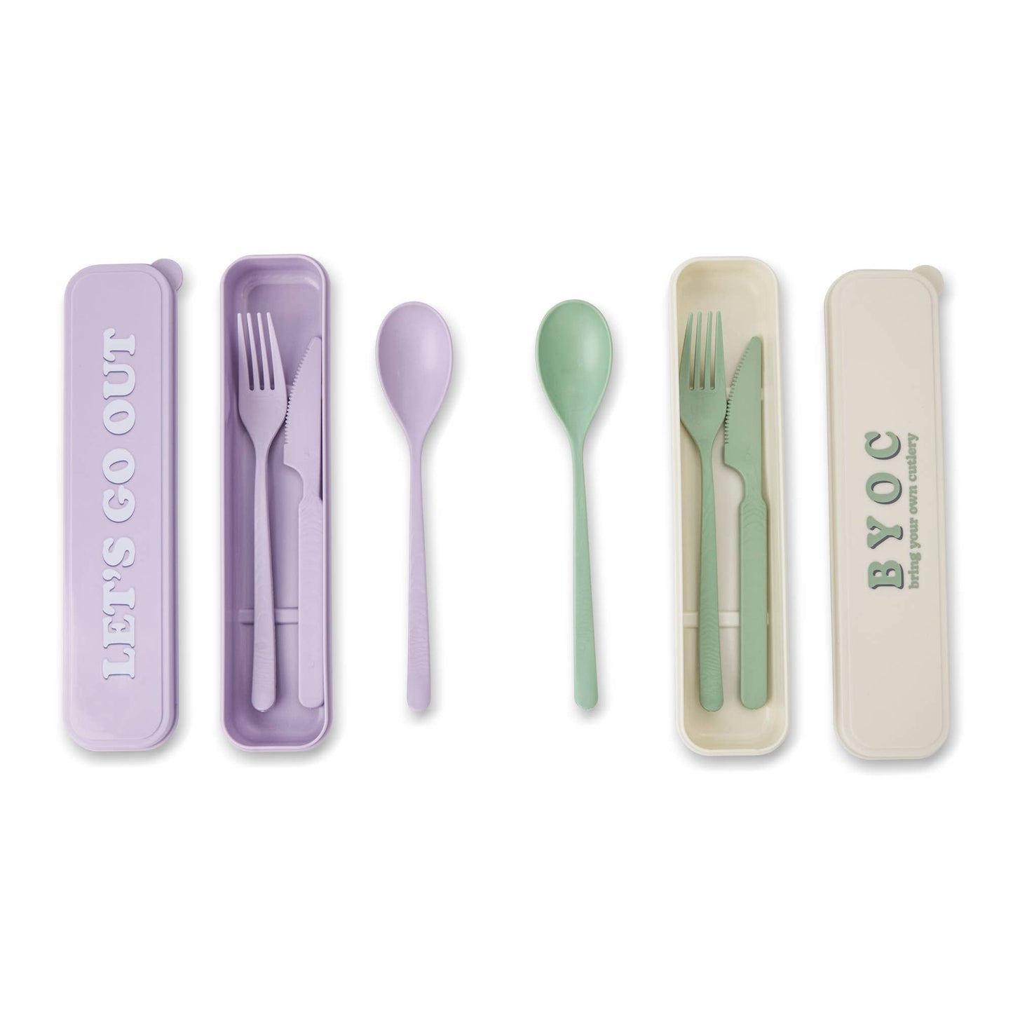 portable eco cutlery set - byoc/lgo - jetwell.shop
