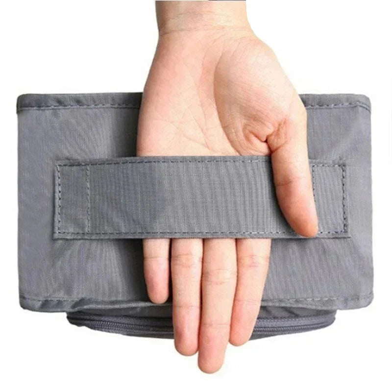 10/5pcs shoes storage bags closet organizer non-woven travel portable bag waterproof pocket clothing classified hanging bag 2025 - azartravelgear