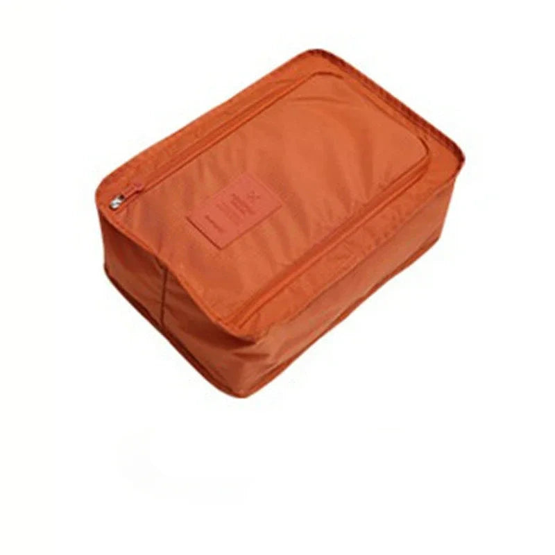 10/5pcs shoes storage bags closet organizer non-woven travel portable bag waterproof pocket clothing classified hanging bag 2025 - azartravelgear