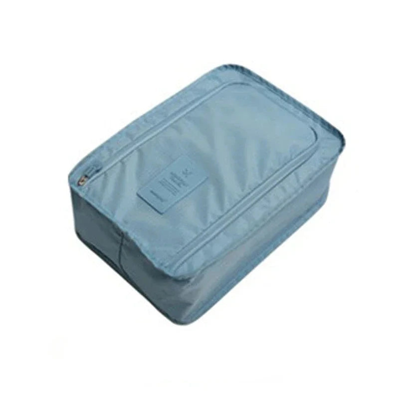 10/5pcs shoes storage bags closet organizer non-woven travel portable bag waterproof pocket clothing classified hanging bag 2025 - azartravelgear