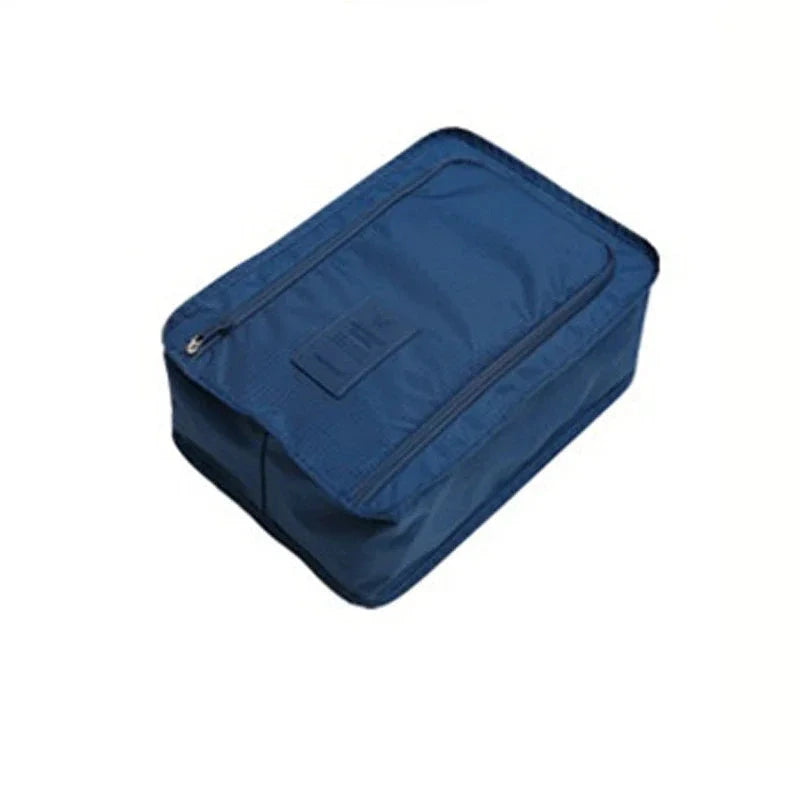 10/5pcs shoes storage bags closet organizer non-woven travel portable bag waterproof pocket clothing classified hanging bag 2025 - azartravelgear