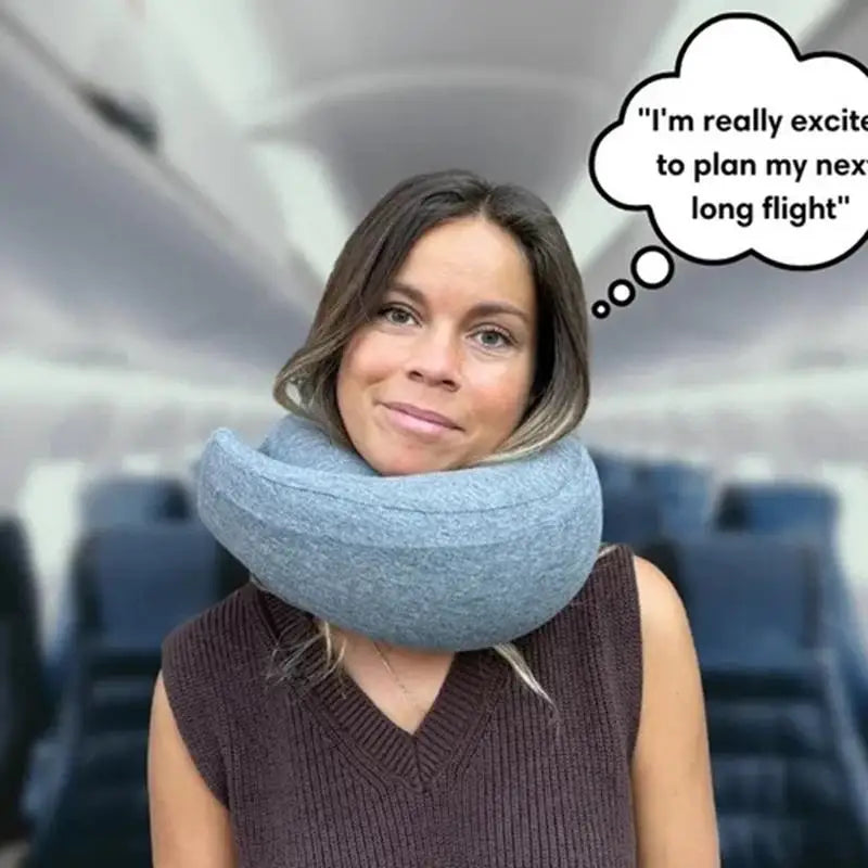 travel u-shaped neck pillow - azartravelgear