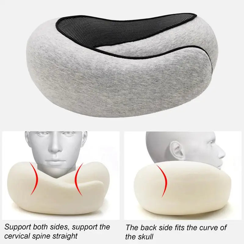 travel u-shaped neck pillow - azartravelgear