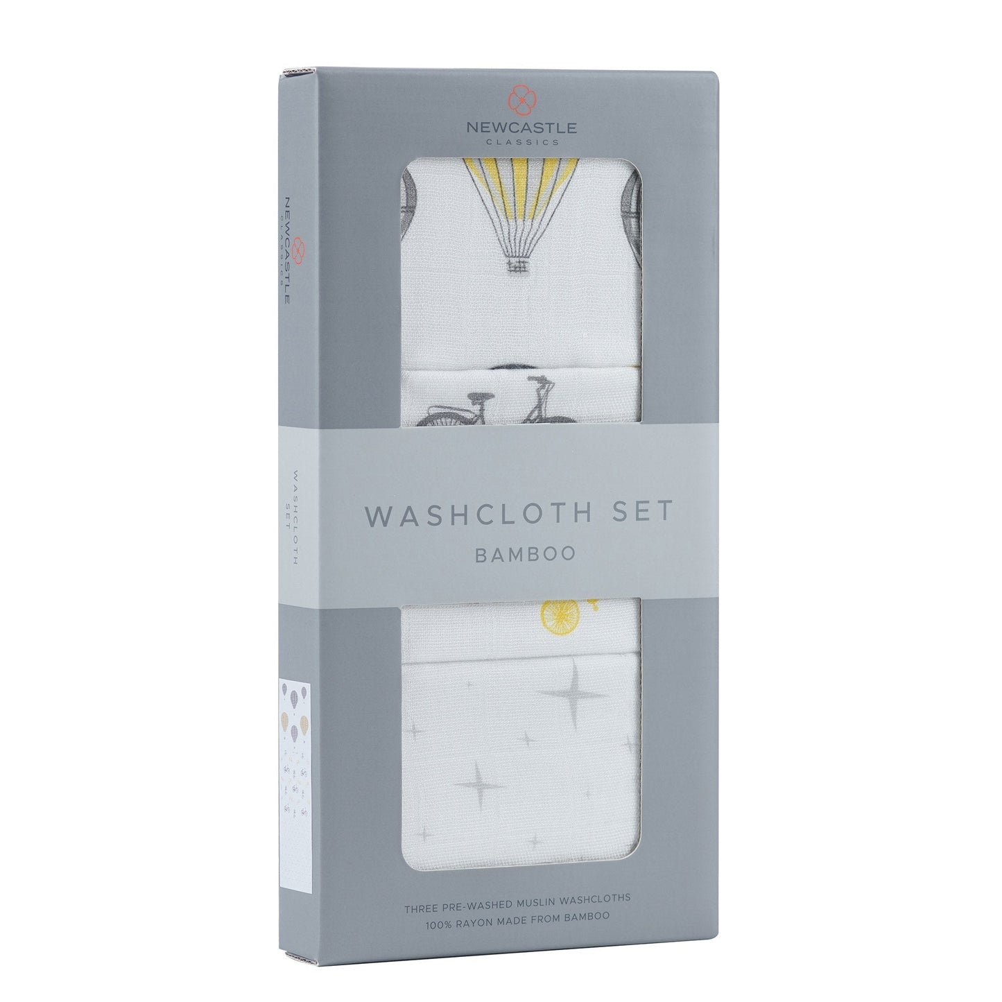 world traveler bamboo washcloth set 3pk - jetwell.shop