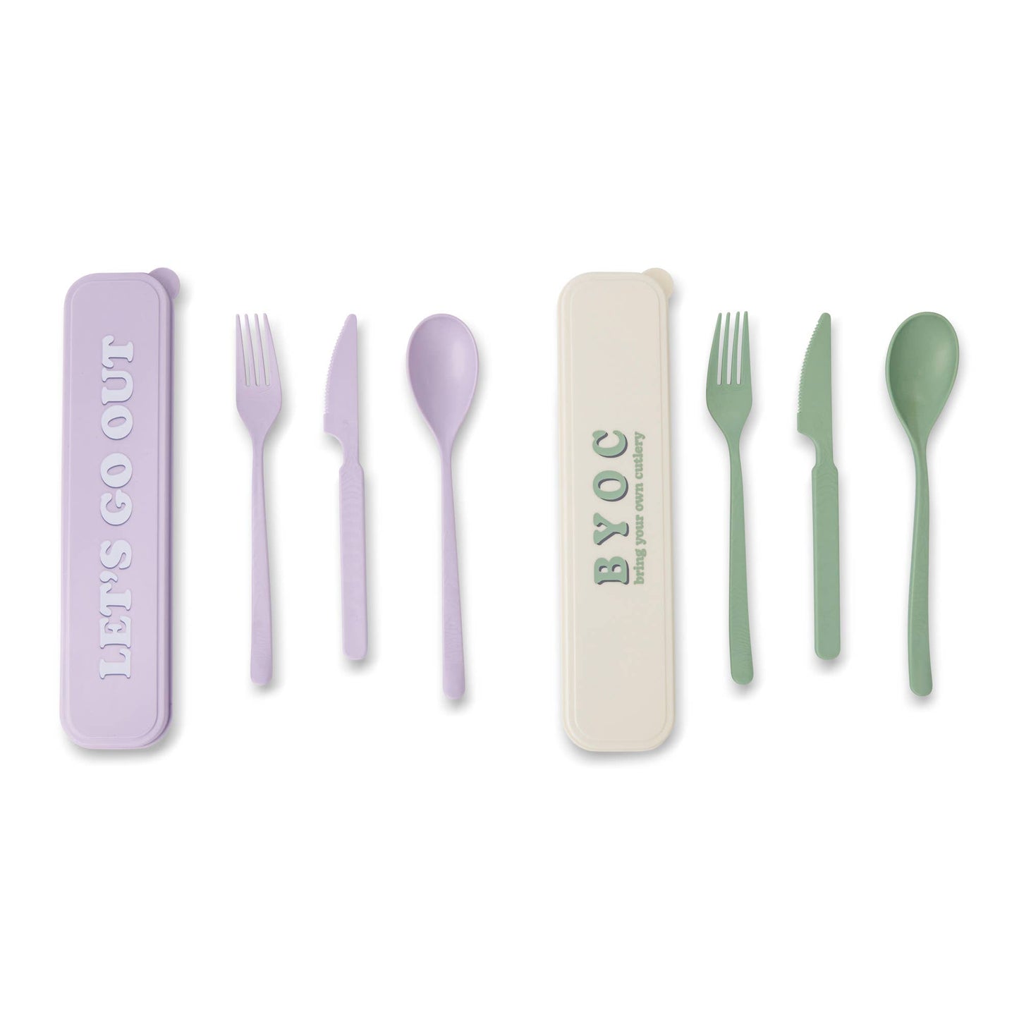 portable eco cutlery set - byoc/lgo - jetwell.shop