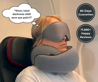FlyHugz® Premium Sleep Mask - Jetwell.shop