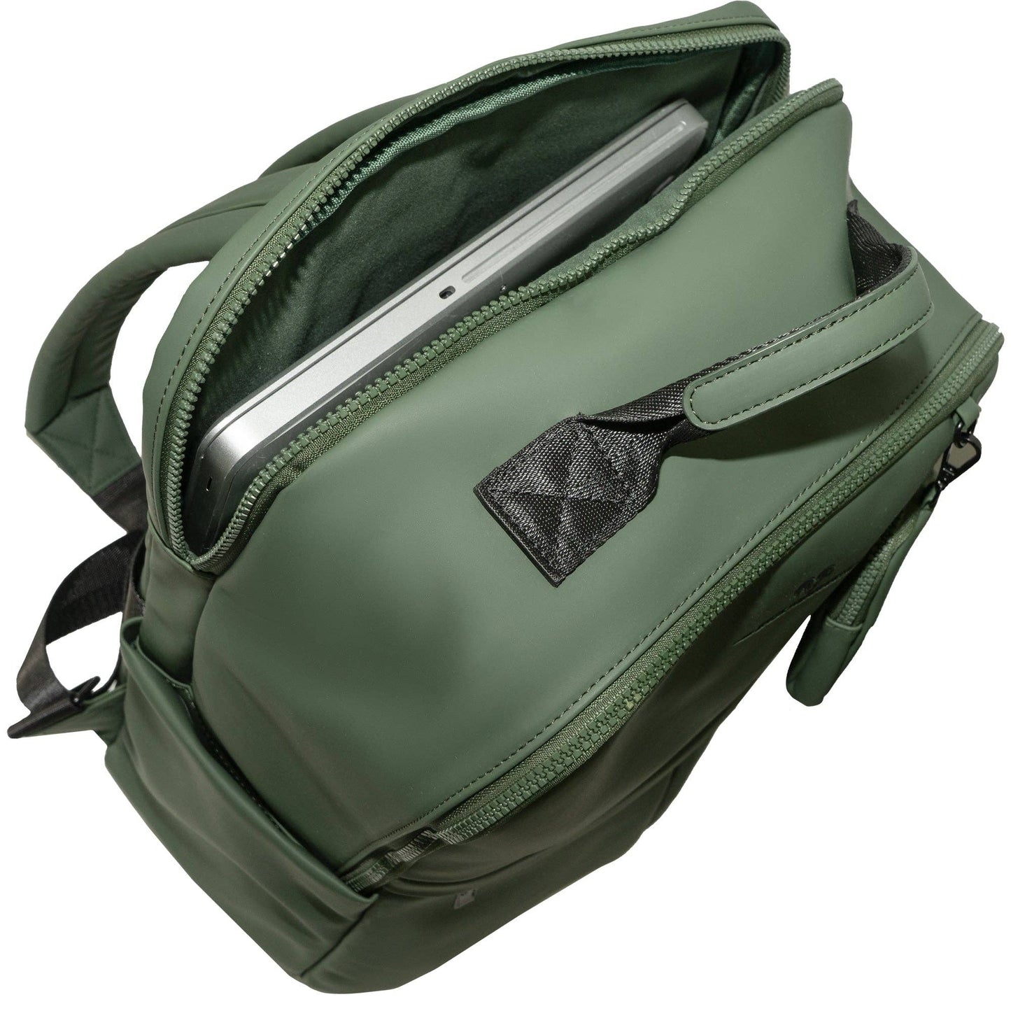 the cassius | 18-in water resistant tarpaulin workbook backpack - jetwell.shop