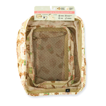 6pc Packing Cubes & Travel Organizers Set - Cowgirl - Jetwell.shop