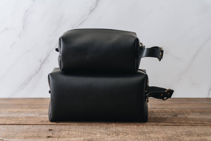 Vegan Leather Dopp Kit | Toiletry Bag for Men - Jetwell.shop