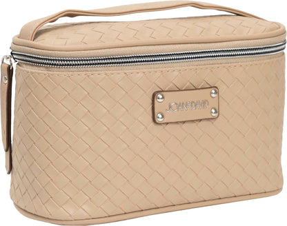 Joan & David Woven 4 Piece Clear Cosmetic Bag Set - Jetwell.shop