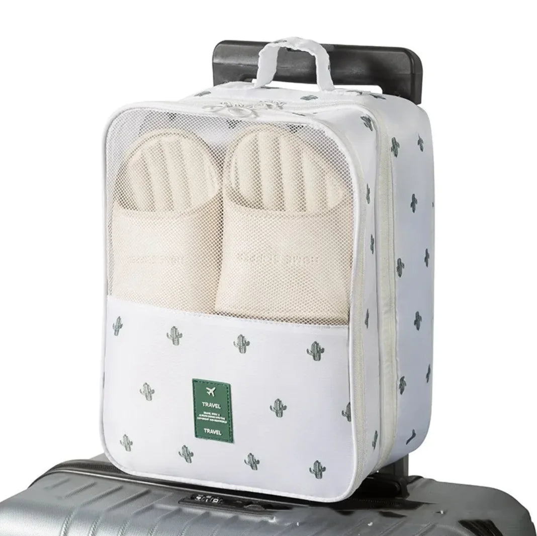 three-layer travel shoe bag - jetwell.shop