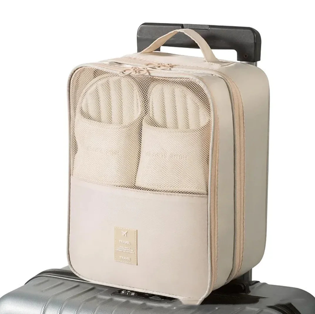 three-layer travel shoe bag - jetwell.shop