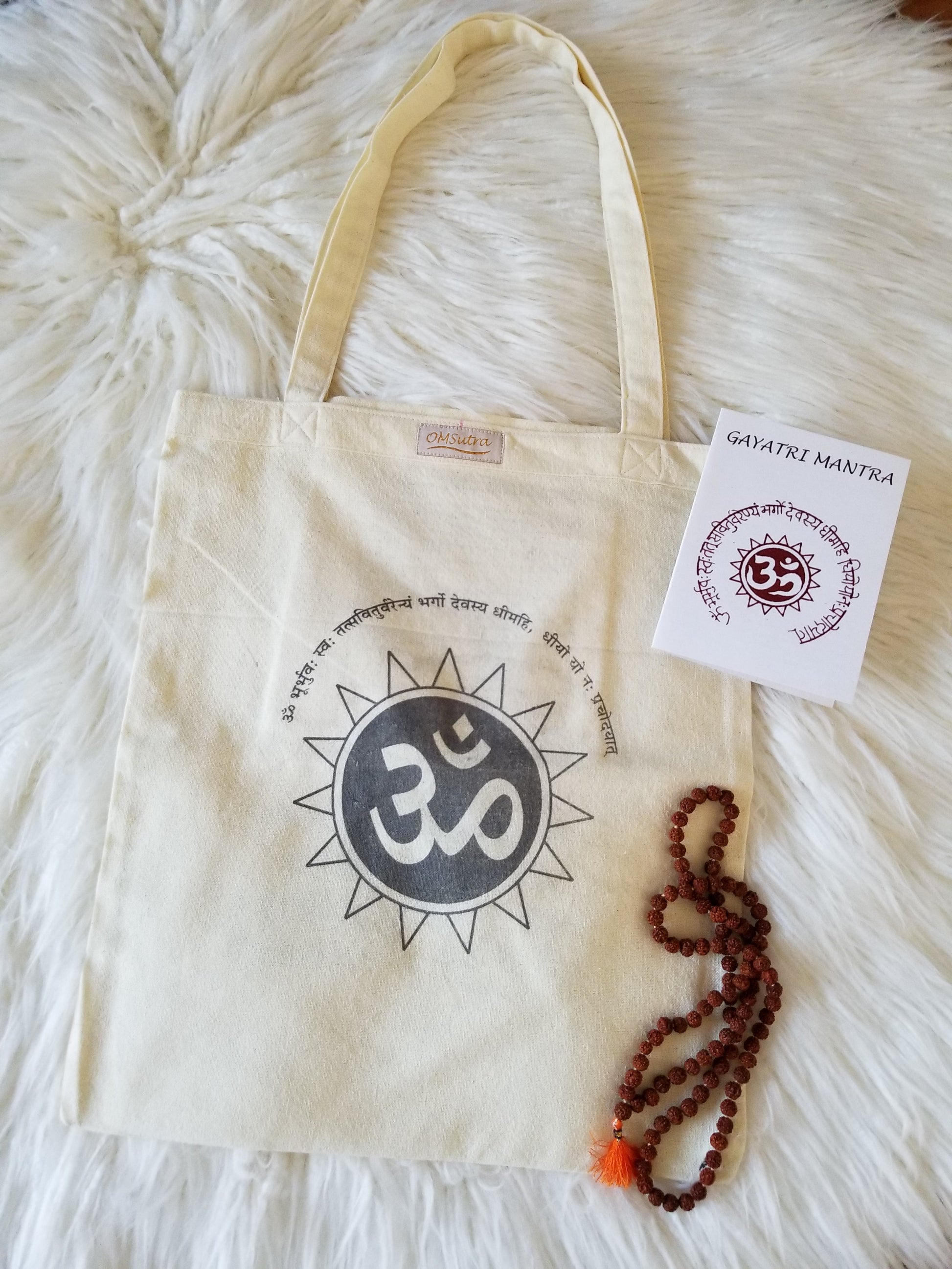 Gayatri Mantra Tote Bag - Jetwell.shop
