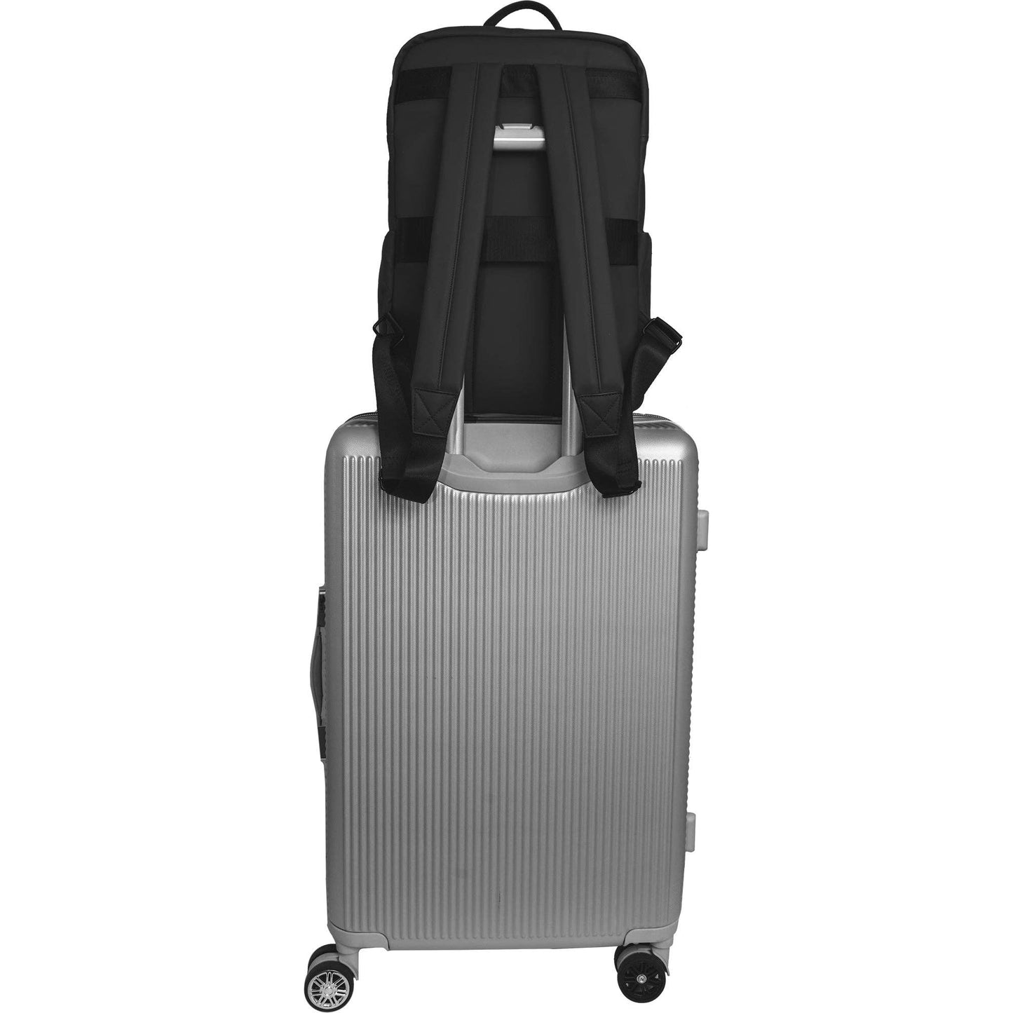 the cassius | 18-in water resistant tarpaulin workbook backpack - jetwell.shop