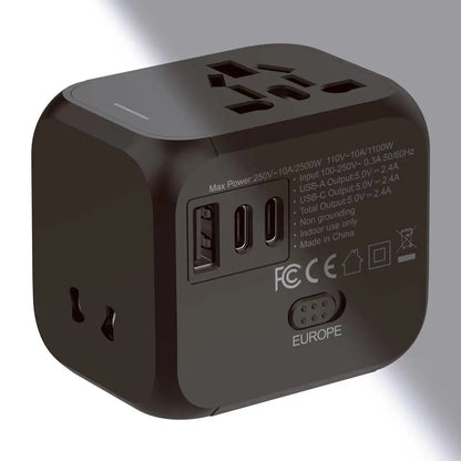 Universal Travel Power Adapter - AzarTravelGear