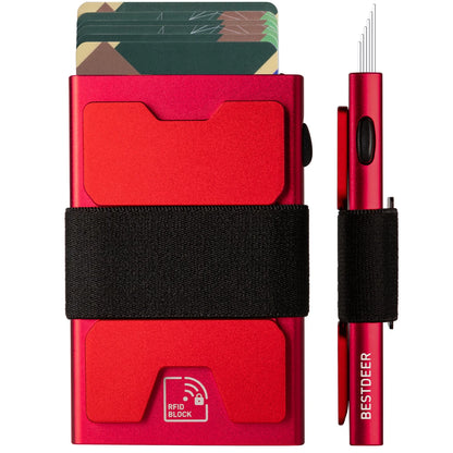 RFID Blocking Mini Metal Wallet - AzarTravelGear