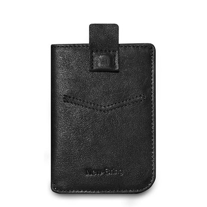 Genuine Leather Wallet Men's Card Holder Thin Cowhide - AzarTravelGear