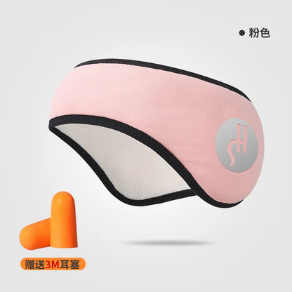 Noise-Reducing Sleep Eye Mask-Soft, Adjustable, Light-Blocking for Travel or Home - AzarTravelGear