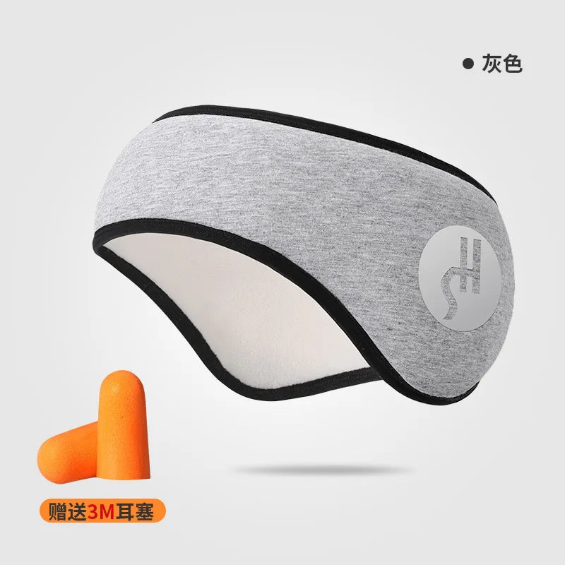 noise-reducing sleep eye mask-soft, adjustable, light-blocking for travel or home - azartravelgear