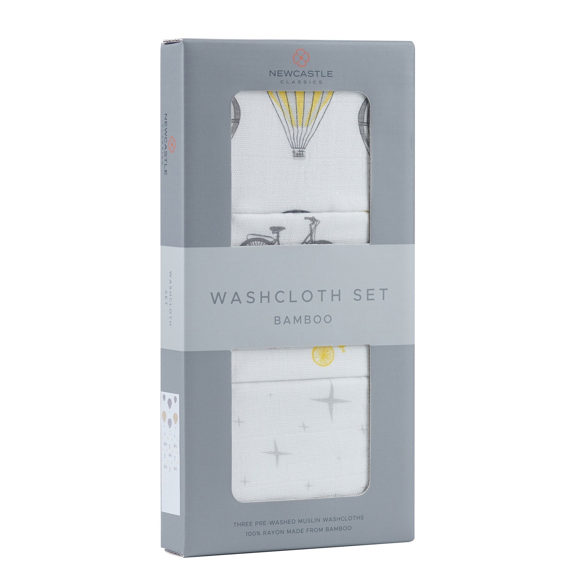 World Traveler Bamboo Washcloth Set 3PK - Jetwell.shop